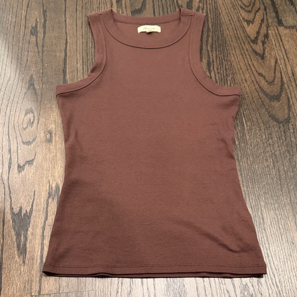 Madewell Tops - Madewell Chocolate Brown Tank
